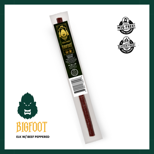 Mythical Meats® Humanoid Snack Sticks- Bigfoot Stick