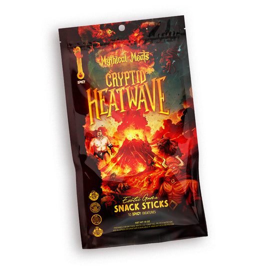 Mythical Meats® Cryptid Heatwave - Spicy Variety Pack - Case of 6