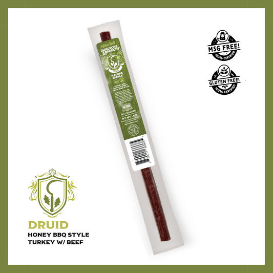 Druid — Honey BBQ Style Turkey with Beef Stick (12)