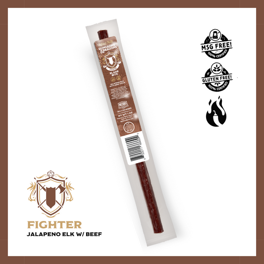 Fighter — Jalapeno Elk with Beef Stick (12)