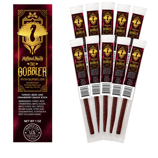 Mythical Meats® Gobbler (Turkey & Beef Snack Stick With Cranberries)-Mythical Meats Wholesale