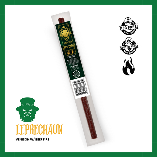 Mythical Meats® Humanoid Snack Sticks - Leprechaun Stick