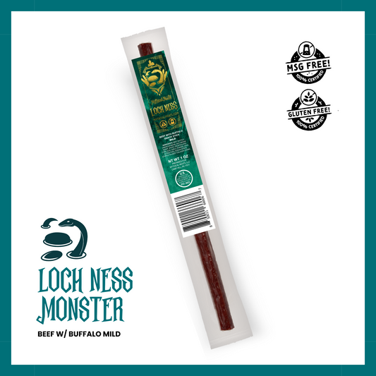 Mythical Meats® Original Snack Sticks - Loch Ness Monster Stick