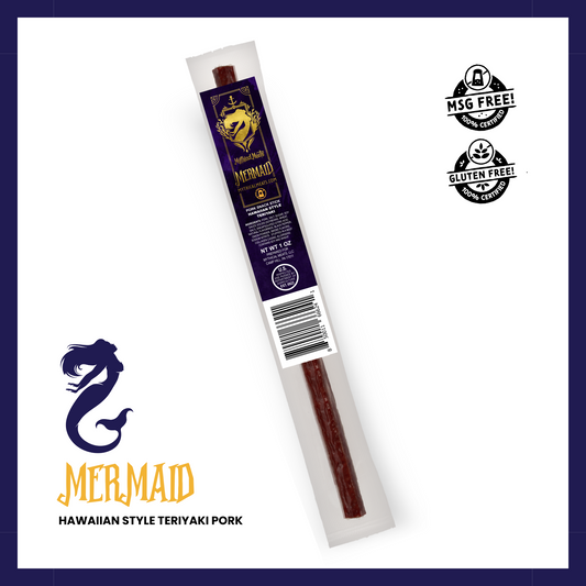 Mythical Meats® Humanoid Snack Sticks - Mermaid Stick
