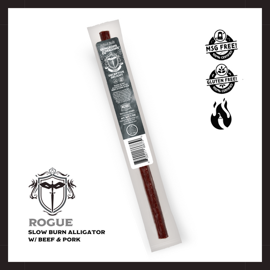 Rogue — Slow Burn Alligator with Beef and Pork Stick (12)