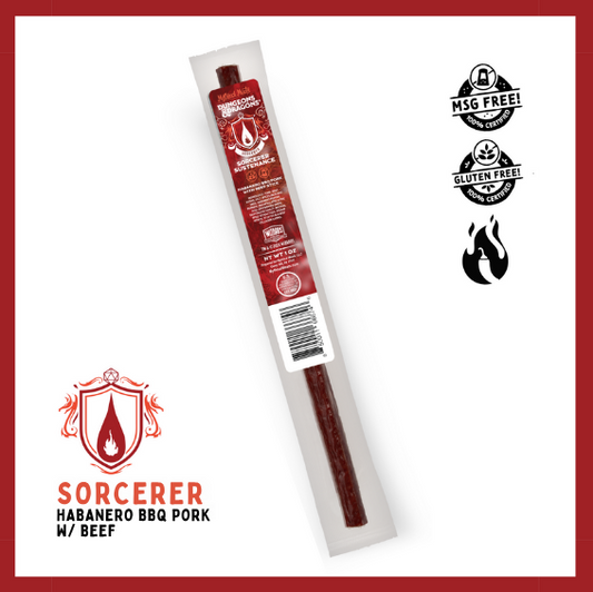 Sorcerer — Habanero BBQ Pork with Beef Stick (12)